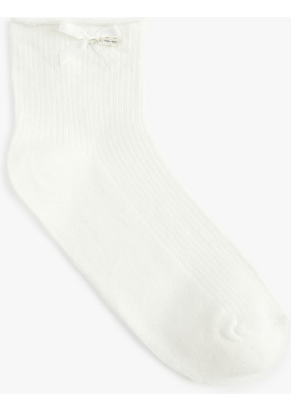 Pamuklu Fiyonklu Soket Çorap fiyatları