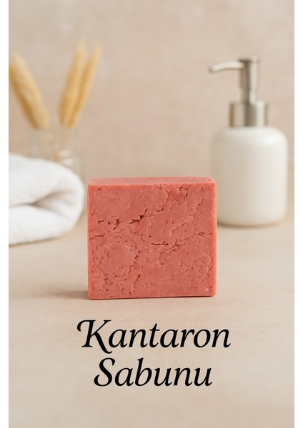 Kantaron Sabunu – Yaralı Ciltler Için Onarıcı & Antiseptik Bitkisel Sabun 110G