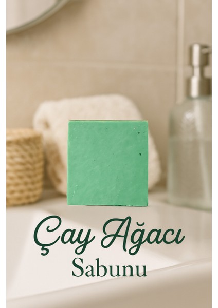 2 Adet Çay Ağacı Sabunu – Akne Karşıtı & Antiseptik Yüz Temizleme Sabunu 110G fiyatları