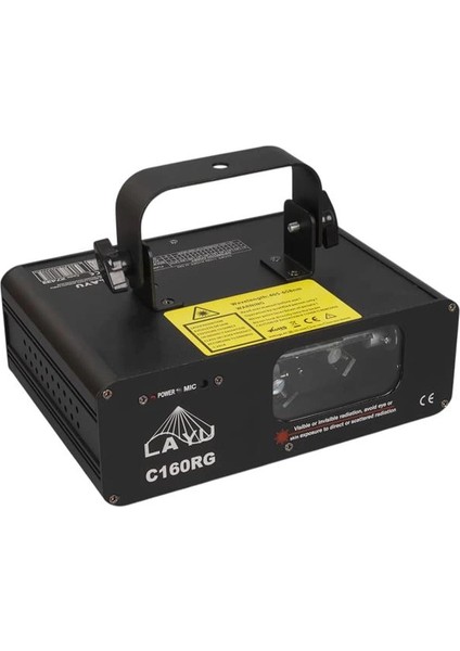 C160RG Kırmızı-Yeşil Çift Renk Beam Efekt Lazeri