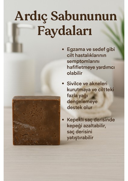 4 Adet Ardıç Katranı Sabunu – ve Kaşıntıya Karşı Şifa Sabunu 110G fiyatları