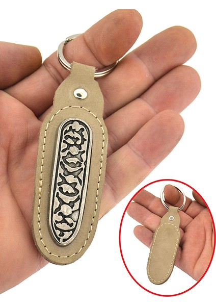 Kafkas Çerkes Desenli Anahtarlık Gerçek Deri fiyatları