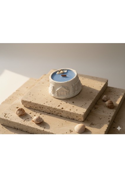 Okyanus Kokulu 115 gr Doğal Soya Wax Mum