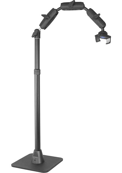 Arkon HD8RV29 Pro Cep Telefonu Veya Kamera Standı, Pişirme, El Işi, Tırnak Sanatı, Seramik Veya Makyaj Videoları Için, Siyah