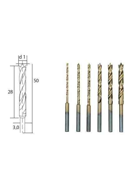 6 Parça Matkap Ucu Seti (28876) fiyatları