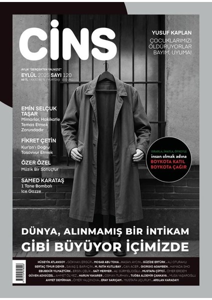 Cins - Eylül 2025 Sayı 120