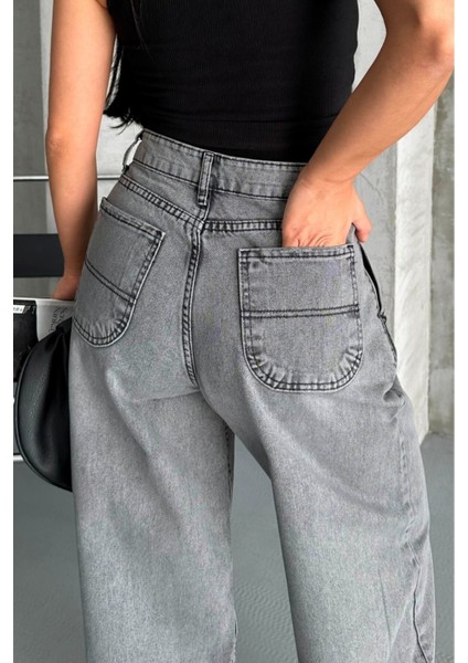 Baggy Jean - Gri- 42