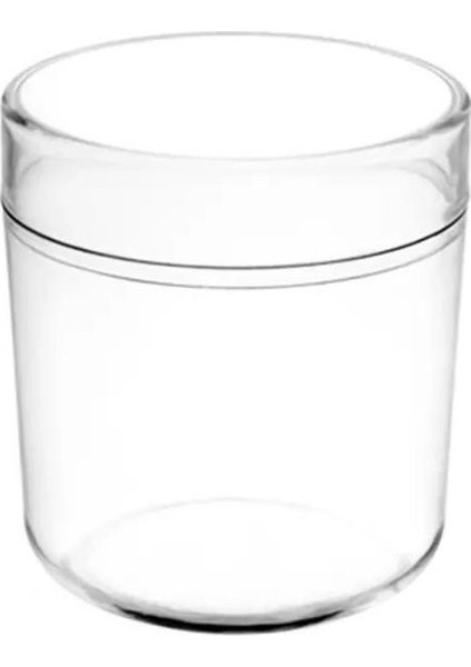 Trend Kapaklı Kavanoz 270 cc 5'li Magnolya Kabı (MAY-317)