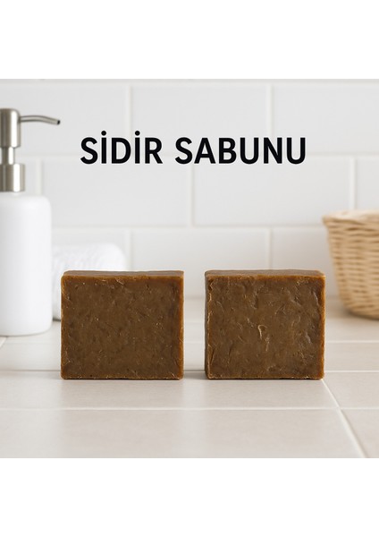 4 Adet Sidir Sabunu – Saç ve Cilt Için Geleneksel Bitkisel Arap Sabunu 110G fırsatları
