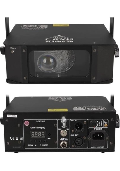 PL-10RG-3B Rg Lazer Lumia Efekti ve Mavi LED Wash Işık Sistemi modelleri