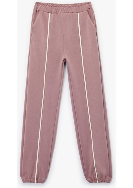 Nervür Detaylı Modal Karışımlı Basic Jogger Eşofman Altı