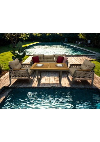 Efes Plus Bahçe Balkon Oturma Grubu