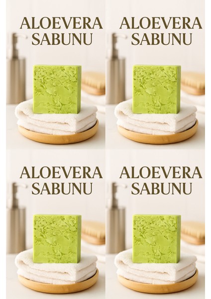 2 Adet Aloe Vera Sabunu – Yatıştırıcı ve Nemlendirici Bitkisel Sabun 110G modelleri