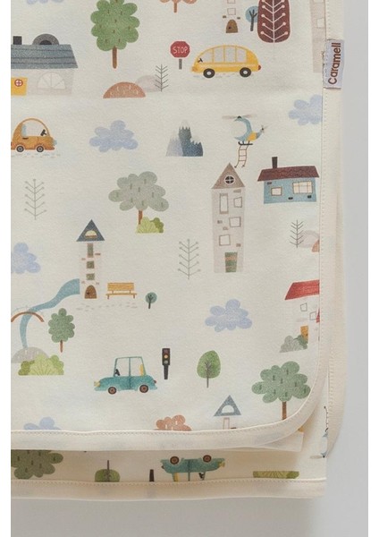 3’lü Bebek Seti %100 Pamuk 75-85CM 1 Müslin Battaniye + 1 Penye Battaniye + Emzik Askısı Hediyelik Cappuccino CRML.CPCN.BTE2205 modelleri