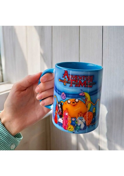 Adventure Time Hediyelik Tasarım Kupa Bardak Finn ve Jake Kupa fiyatları