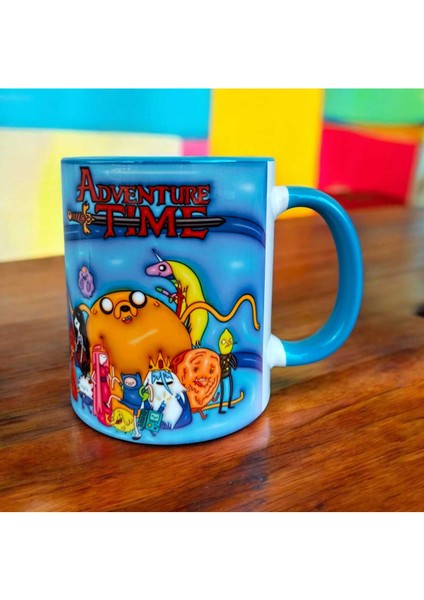Adventure Time Hediyelik Tasarım Kupa Bardak Finn ve Jake Kupa modelleri