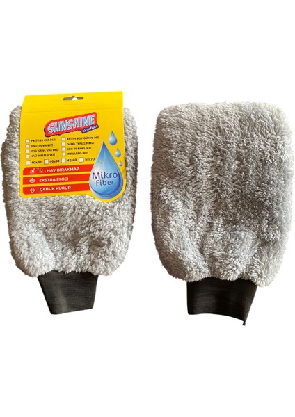 Welsoft Oto Yıkama Eldiveni