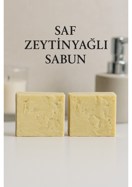 4 Adet Saf Zeytinyağlı Sabun – Geleneksel Cilt & Saç Bakımı Için 110G fırsatları