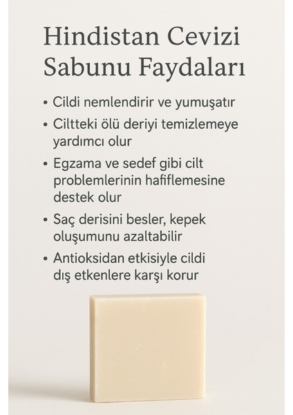 Hindistan Cevizi Sabunu – Yoğun Nemlendirici & Cilt Yumuşatıcı Tropik Sabun 110G fırsatları