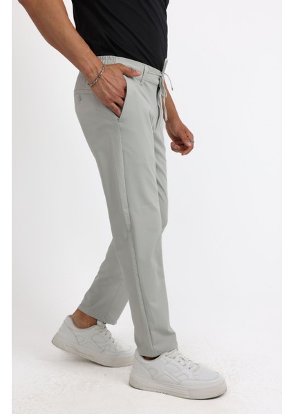 Relaxed Fit (Pilesiz) Lacivert Düz Jogger Pantolon modelleri