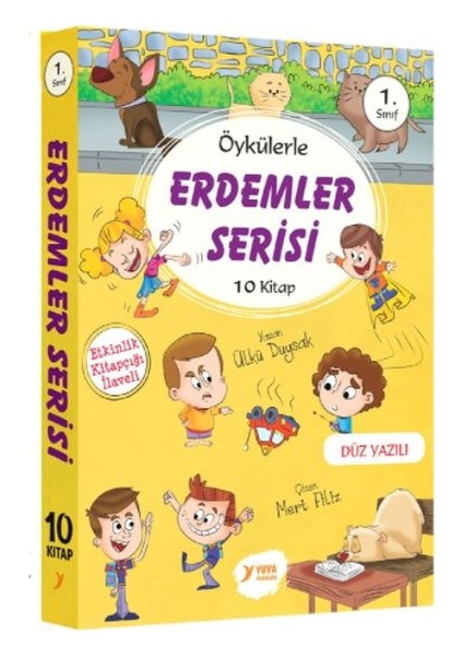 Öykülerle Erdemler Serisi 1. Sınıf 10 Kitap