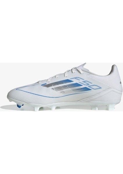 F50 League Erkek Beyaz Çim Saha Kramponu.-
