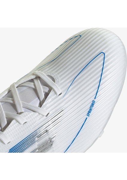 F50 League Erkek Beyaz Çim Saha Kramponu.-
