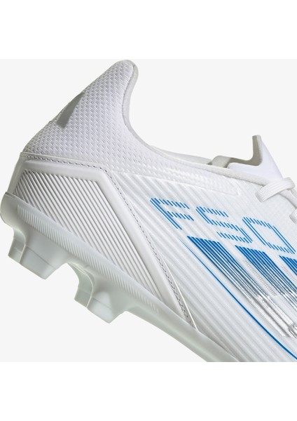 F50 League Erkek Beyaz Çim Saha Kramponu.-