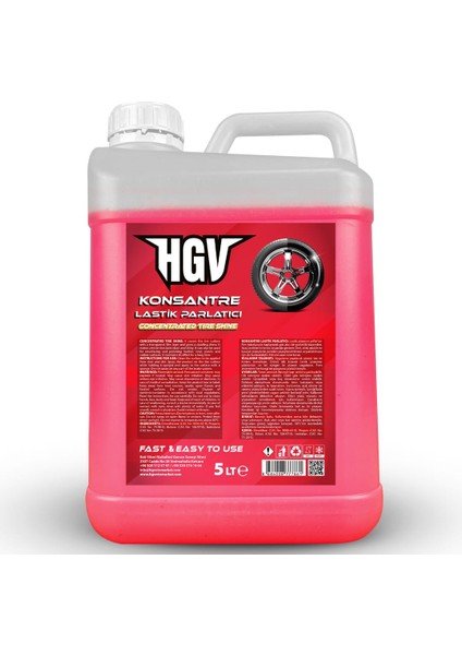 Konsantre Lastik Parlatıcı 5lt | Hgv