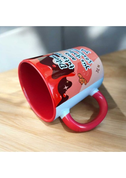 Dilimi Tutarım Ama Yüz Ifademe Çözümüm Yok Tasarım Ev-Ofis Kupası-Hediyelik Kupa Bardak indirimleri