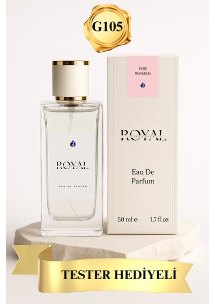 Royal Interdtıes (Kod: G105) Kadın Parfüm 50 ml – Kalıcı Çiçeksi & Oryantal Edp Parfum