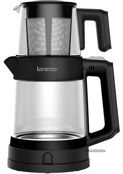 Chaizer Elektrikli Çay Makinesi Cam Siyah