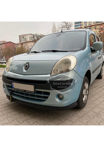 Renault Kangoo 2 2008-2021 Uyumlu Üniversal Astra H Lip Esnek Ön Lip 2 Parça Tampon Altı Dil Karlık Ön Ek