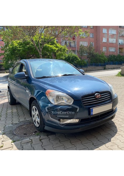 Hyundai Accent Era 2006-2012 Uyumlu Üniversal Astra H Lip Esnek Ön Lip 2 Parça Tampon Altı Dil Karlık Ön Ek