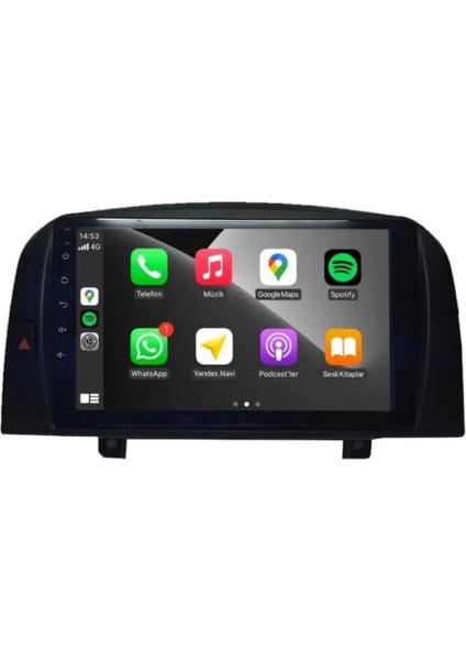 Hyundai Sonato 2004/2008 Androidauto/carplay Multimedya
