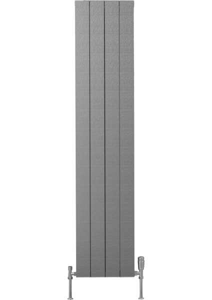 Kalsedon Alüminyum Dekoratif Dikey Radyatör 1800X280 mm – 3 Dilim Inox Renkte Fırçalı Eloksal | 817 W Yüksek Isıl Güç | 5 Yıl Üretici Garantisi fiyatları