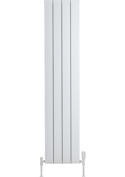 Kalsedon Alüminyum Dekoratif Dikey Radyatör 1800X280 mm – 3 Dilim Inox Renkte Fırçalı Eloksal | 817 W Yüksek Isıl Güç | 5 Yıl Üretici Garantisi fiyatları