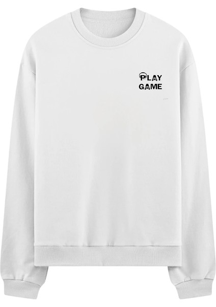 Play Game Oversize Sweatshirt