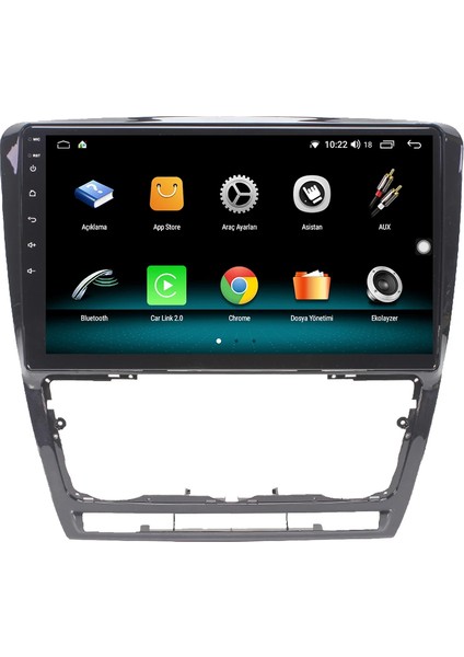 Skoda Yeti 2010/2017 Androidauto/carplay Multimedya