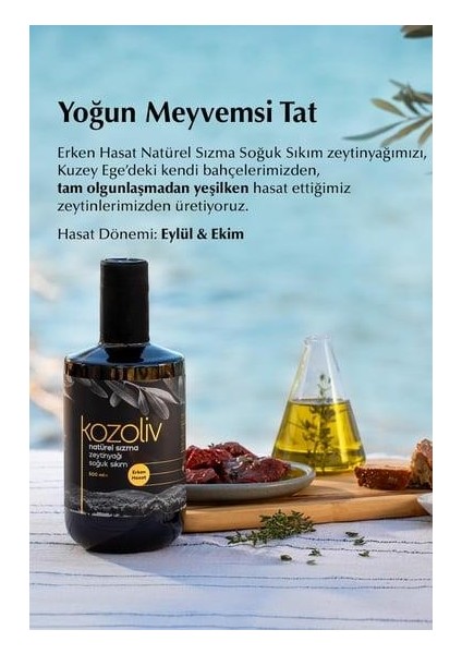 2024-25 Erken Hasat Soğuk Sıkım Zeytinyağı 500ML fiyatları