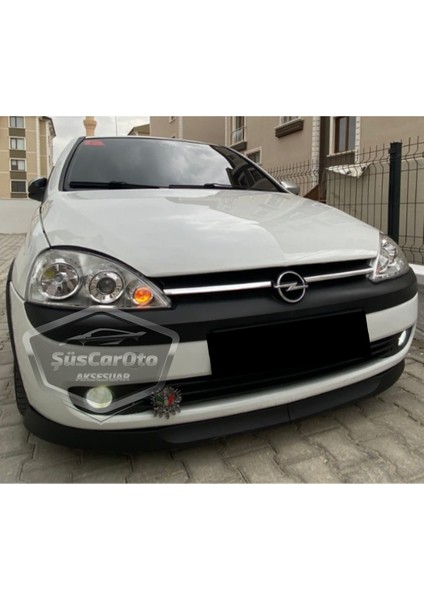 Opel Corsa C 2000-2006 Uyumlu Üniversal Astra H Lip Esnek Ön Lip 2 Parça Tampon Altı Dil Karlık Ön Ek fiyatları