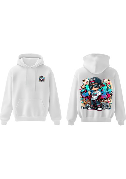 Boombox Oversize Hoodie