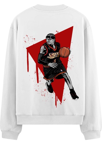 Efsanevi Iverson Oversize Sweatshirt