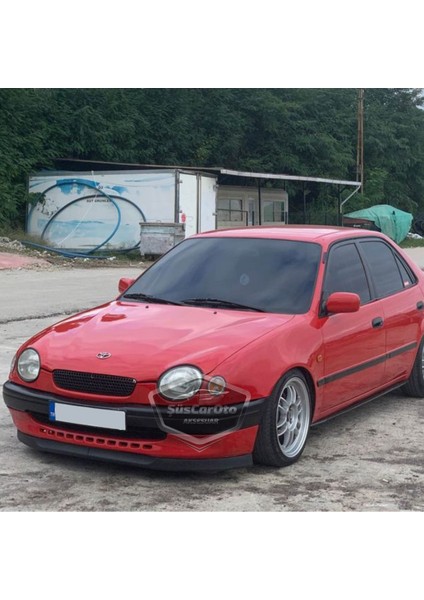 Toyota Corolla Terra 1999-2002 Uyumlu Üniversal Astra H Lip Esnek Ön Lip 2 Parça Tampon Altı Dil Karlık Ön Ek fiyatları