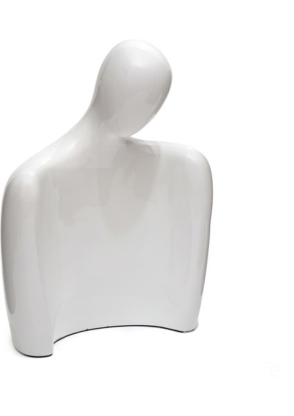 Arun Heykel- Beyaz Yankı (H:23 Cm)