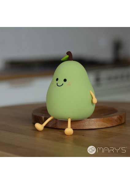 Pear Yeşil LED Gece Lambası
