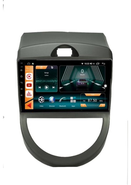 Kia Soul 2010/2013 Androidauto/carplay Multimedya