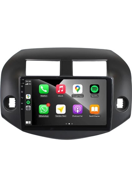 Toyota Rav 4 2007/2012 Androidauto/carplay Multimedya