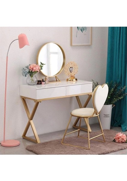 Metal Makyaj Aynası, 50 cm Masa Üzeri Ayna, Kozmetik Ayna fırsatları