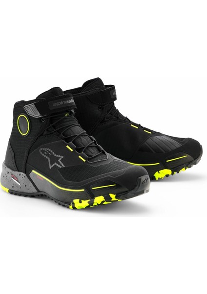 Cr-X Drystar Korumalı Motosiklet Botu Siyah Sarı